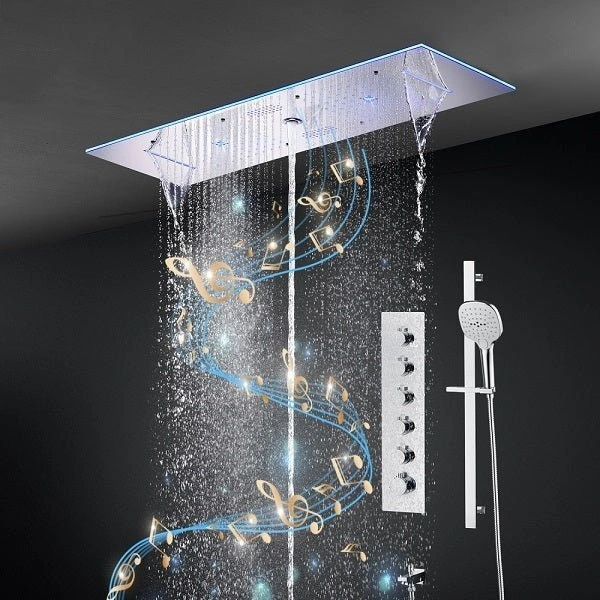 led shower massage systems